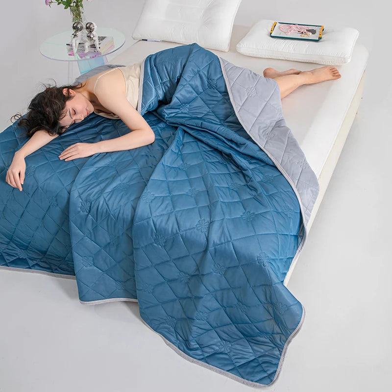Coolnest™ – Couette Ultra Douce et Rafraîchissante pour Nuits d’Été
