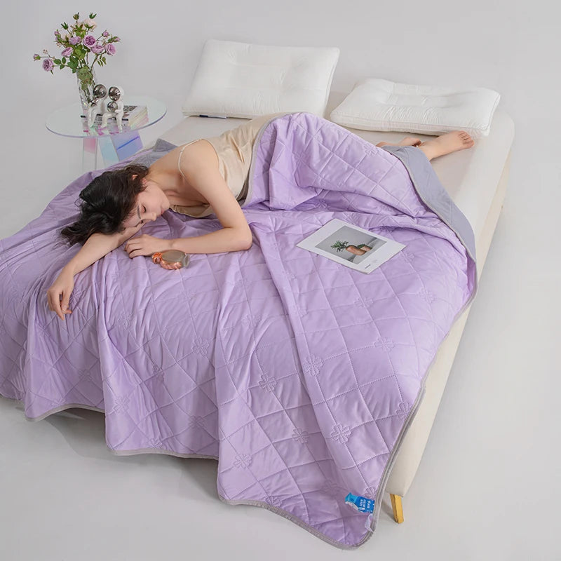 Coolnest™ – Couette Ultra Douce et Rafraîchissante pour Nuits d’Été